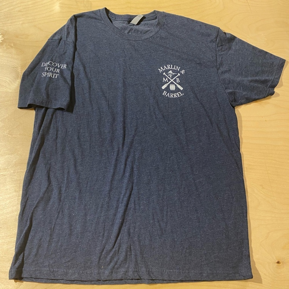 Next Level Apparel Navy Graphic Tee XL (PB)